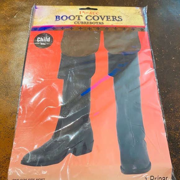 Spirit Other - Kids Pirate 🏴‍☠️ Boot 🥾 Covers NWT NIP